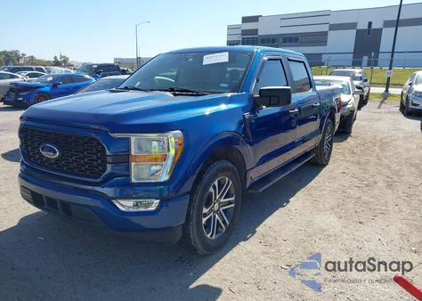 2022 Ford F-150 Xl z USA, uszkodzony, nr VIN 1FTEW1CP8NKE39980